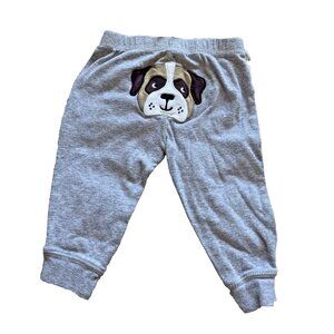 3 for $15 • Dog/Puppy applique grey Leggings, 6M